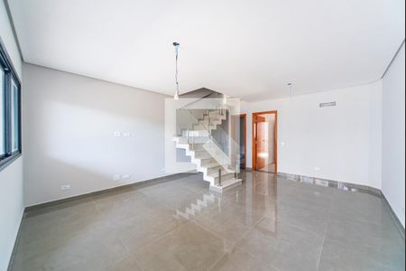 Sala de casa à venda com 3 quartos, 130m² em Vila Eldizia, Santo André