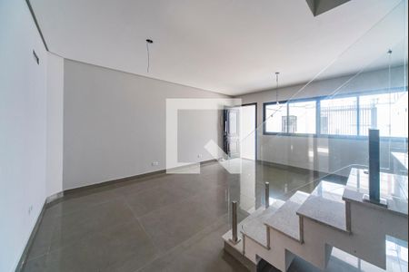 Sala de casa à venda com 3 quartos, 130m² em Vila Eldizia, Santo André