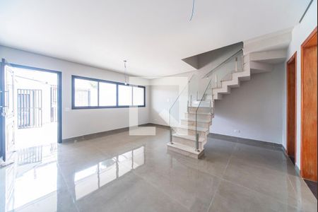 Sala de casa à venda com 3 quartos, 130m² em Vila Eldizia, Santo André