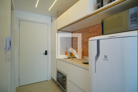 Cozinha de kitnet/studio à venda com 1 quarto, 37m² em Auxiliadora, Porto Alegre