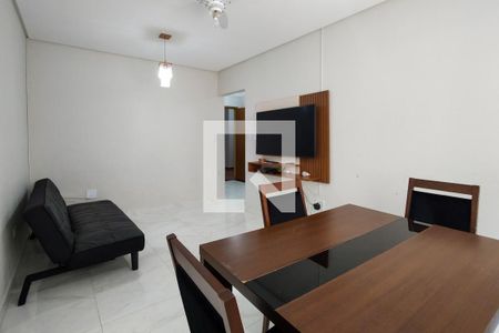 Sala de apartamento para alugar com 2 quartos, 70m² em Vila Caiçara, Praia Grande