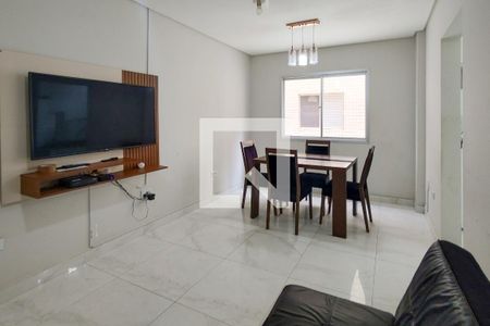 Sala de apartamento para alugar com 2 quartos, 70m² em Vila Caiçara, Praia Grande