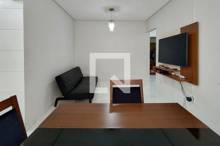 Sala de apartamento para alugar com 2 quartos, 70m² em Vila Caiçara, Praia Grande