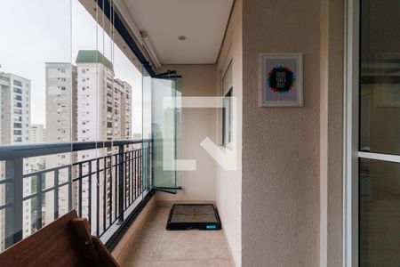 Varanda da Sala de apartamento à venda com 2 quartos, 70m² em Jardim Parque Morumbi, São Paulo