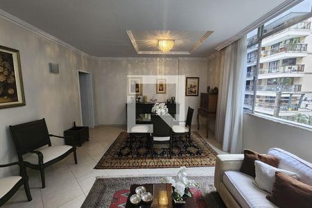 Sala de apartamento à venda com 3 quartos, 123m² em Botafogo, Rio de Janeiro