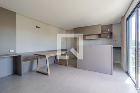 Sala/Cozinha de apartamento à venda com 1 quarto, 47m² em Farroupilha, Porto Alegre