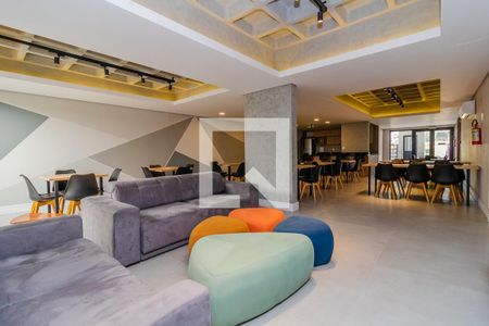 Studio à venda com 47m², 1 quarto e 1 vaga Studio à venda com 47m², 1 quarto e 1 vagaÁrea comum - Salão de festas