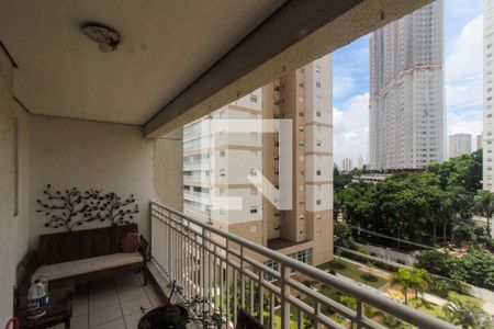 Varanda de apartamento à venda com 3 quartos, 77m² em Jardim Independência (são Paulo), São Paulo