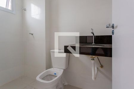 Banheiro da Suíte 1 de apartamento para alugar com 2 quartos, 64m² em Santa Efigênia, Belo Horizonte