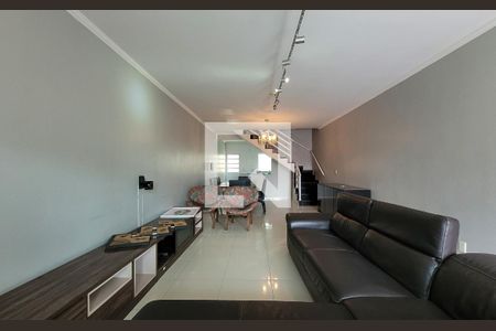 Sala de casa à venda com 3 quartos, 138m² em Vila Apiai, Santo André