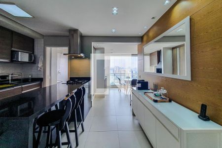 sala cozinha de apartamento à venda com 2 quartos, 74m² em Vila Mariana, São Paulo