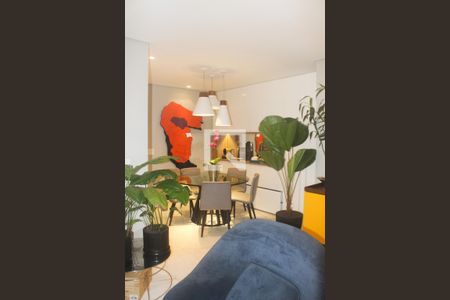 Sala de apartamento à venda com 3 quartos, 87m² em Vila da Serra, Nova Lima