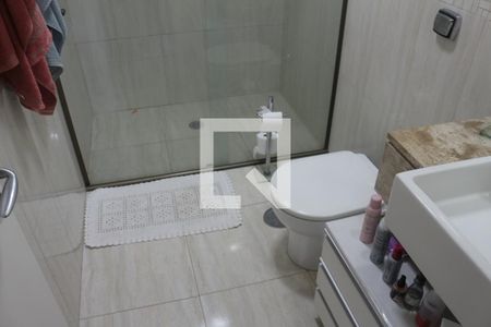 Banheiro da Suíte de apartamento à venda com 4 quartos, 126m² em Santa Paula, São Caetano do Sul