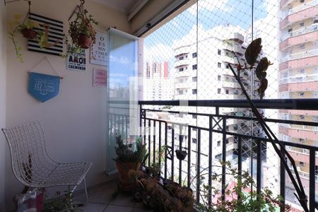Sacada de apartamento à venda com 3 quartos, 88m² em Vila Bastos, Santo André