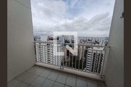 Varanda da Sala de apartamento para alugar com 1 quarto, 48m² em Vila Andrade, São Paulo