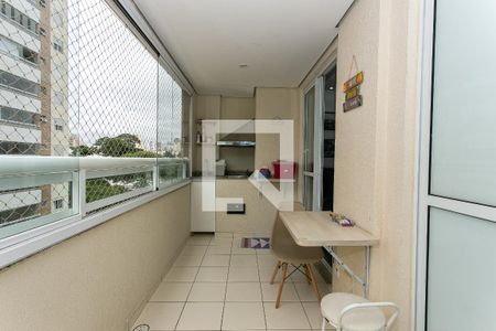 Varanda gourmet de apartamento à venda com 3 quartos, 80m² em Tatuapé, São Paulo