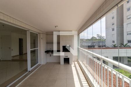 Varanda gourmet de apartamento à venda com 4 quartos, 127m² em Jurubatuba, São Paulo
