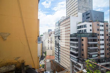 Vista da Sala de apartamento à venda com 1 quarto, 52m² em Centro Histórico de São Paulo, São Paulo