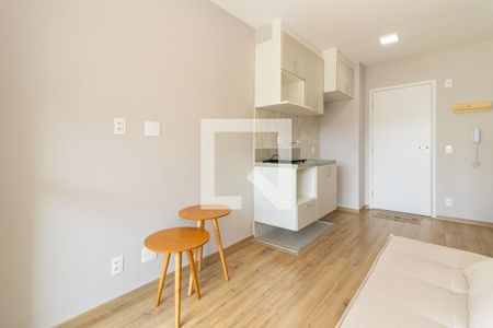 Sala de apartamento para alugar com 1 quarto, 31m² em Indianópolis, São Paulo