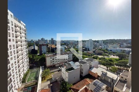 Vista da Sala de apartamento à venda com 2 quartos, 79m² em Menino Deus, Porto Alegre
