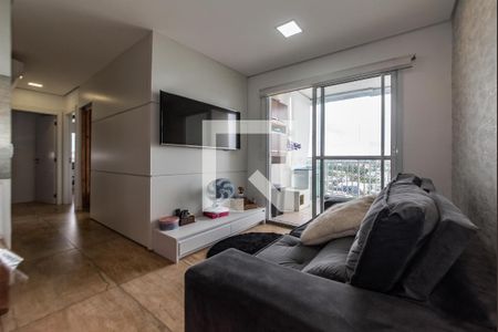 Sala de apartamento à venda com 3 quartos, 68m² em Cerâmica, São Caetano do Sul