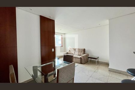 sala de apartamento à venda com 2 quartos, 66m² em Belvedere, Belo Horizonte