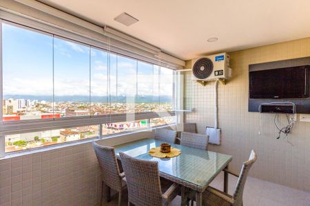 Varanda Gourmet de apartamento para alugar com 1 quarto, 58m² em Vila Tupi, Praia Grande