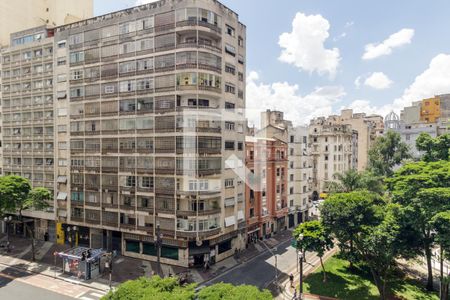 Vista da Sala de apartamento à venda com 1 quarto, 58m² em Santa Efigênia, São Paulo