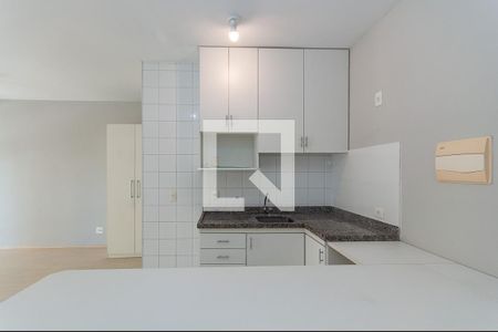 Cozinha de kitnet/studio à venda com 1 quarto, 40m² em Barra Funda, São Paulo