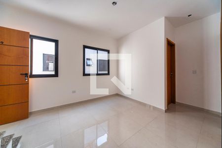 Sala de apartamento à venda com 2 quartos, 83m² em Vila Homero Thon, Santo André