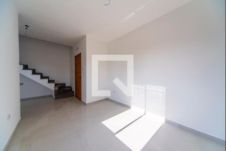 Sala de apartamento à venda com 2 quartos, 94m² em Vila Homero Thon, Santo André