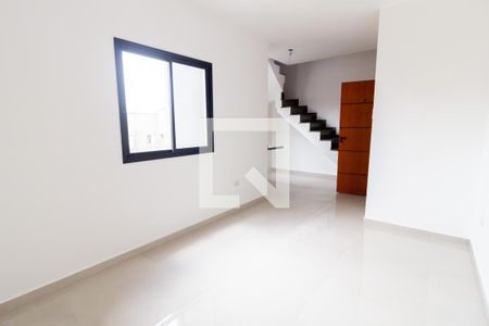 Sala de apartamento à venda com 2 quartos, 94m² em Vila Homero Thon, Santo André
