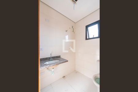 Banheiro  de apartamento à venda com 2 quartos, 94m² em Vila Homero Thon, Santo André