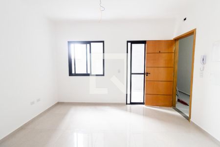 Sala de apartamento à venda com 2 quartos, 60m² em Vila Homero Thon, Santo André