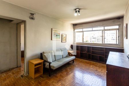 Sala de apartamento à venda com 1 quarto, 44m² em Campos Elíseos, São Paulo