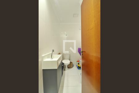 Suíte 1 - Banheiro do Quarto 1 de apartamento à venda com 3 quartos, 132m² em Parque das Nações, Santo André