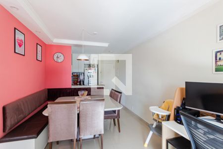 Sala de apartamento à venda com 3 quartos, 61m² em Vila Curuca, Santo André