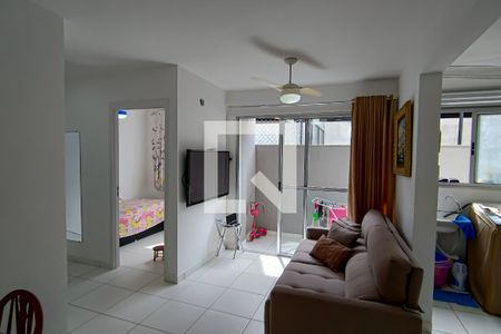 sala de apartamento à venda com 2 quartos, 48m² em Pechincha, Rio de Janeiro