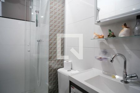 Banheiro de apartamento à venda com 1 quarto, 30m² em Vila Santa Teresa (zona Leste), São Paulo