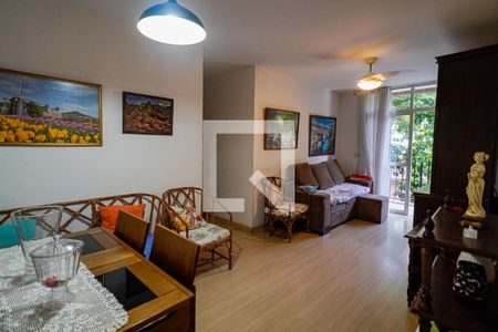 Sala de apartamento à venda com 3 quartos, 103m² em Vital Brasil, Niterói