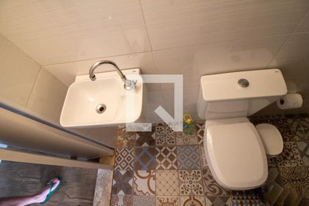 Detalhe do Lavabo de casa à venda com 2 quartos, 120m² em Jardim Dourado, Guarulhos