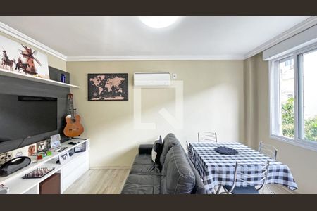 Sala de apartamento à venda com 1 quarto, 43m² em Boa Vista, Porto Alegre