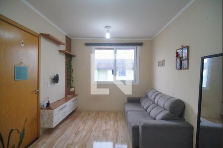 Sala de apartamento à venda com 2 quartos, 51m² em Industrial, Novo Hamburgo