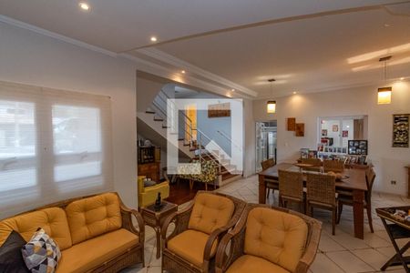 Sala de Estar/Jantar de casa de condomínio para alugar com 4 quartos, 300m² em Loteamento Caminhos de São Conrado (sousas), Campinas