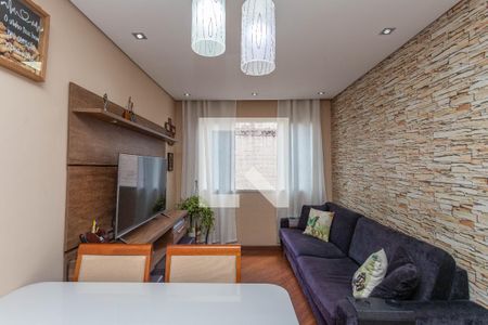 Sala de apartamento à venda com 2 quartos, 55m² em Jardim Diadema, Diadema