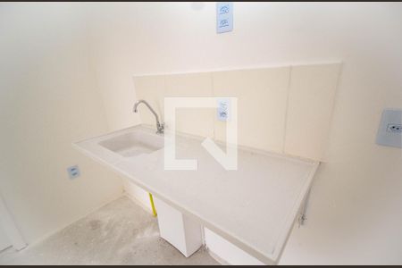 Cozinha de apartamento à venda com 1 quarto, 25m² em Vila Guedes, São Paulo