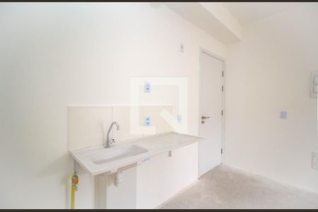 Cozinha de apartamento à venda com 1 quarto, 25m² em Vila Guedes, São Paulo