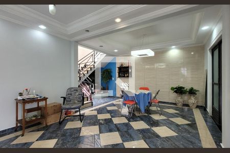 Sala de casa para alugar com 3 quartos, 147m² em Vila Bastos, Santo André