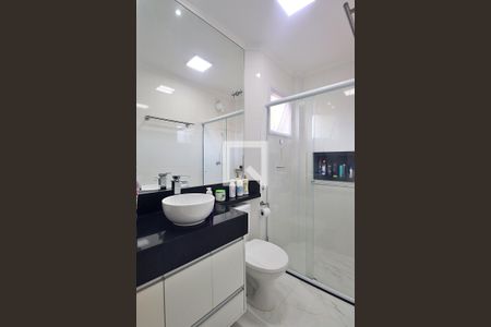 Suíte 1 - Banheiro do Quarto 1 de apartamento à venda com 3 quartos, 195m² em Campestre, Santo André