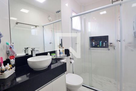 Suíte 1 - Banheiro do Quarto 1 de apartamento à venda com 3 quartos, 195m² em Campestre, Santo André